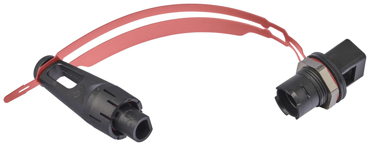 Schutzkappe R&M HEC-QR SC Schraubverschluss schwarz