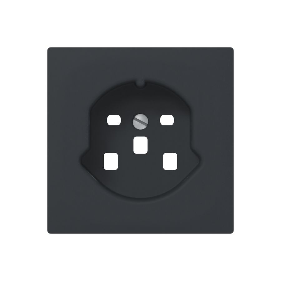 Frontset SIDUS Z/E zu Steckdose T25 anthrazit