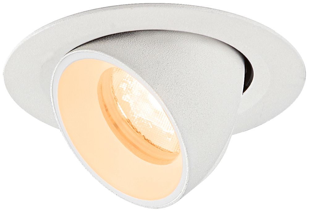 Downlight LED SLV NUMINOS GIMBLE XS 6.9W 900lm 2700K MB DALI Ø80×57mm bc