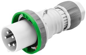 Stecker CEE Gewiss 309 HP 4P 125A 50…500V (>300-500 Hz) gn 2h IP67 Schraube