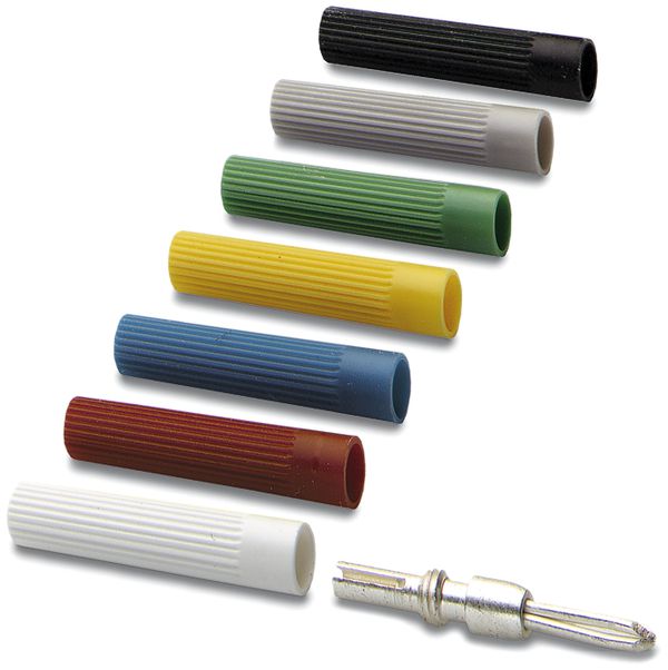 Isolierhülse zu Prüfstecker MPS 2.3mm schwarz