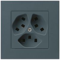 Presa INC Hager kallysto.pro 3×T23 C antracite