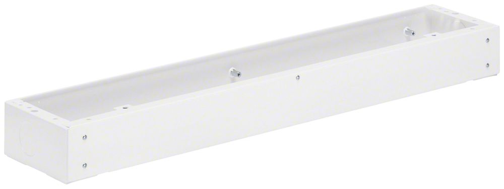 Battiscopa Hager univers per distributore RAL 9010 100×1050×205mm