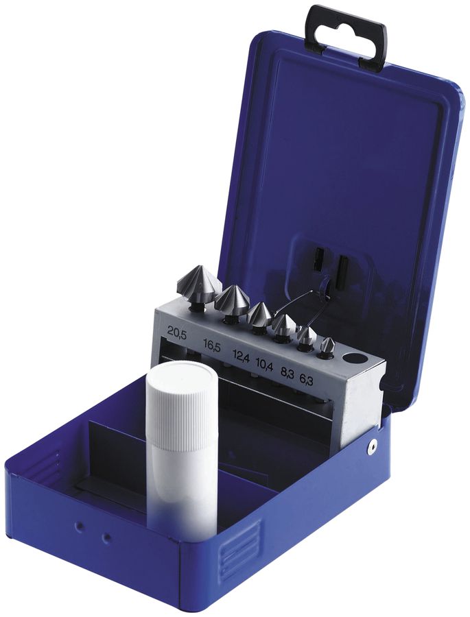 Jeu de mèches coniques HSS 6 pcs