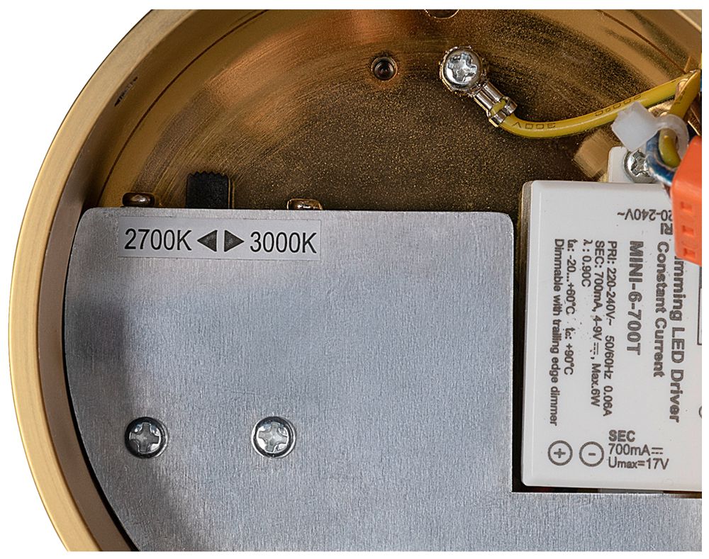 LED-Pendelleuchte SLV QUIMERA 8.2W 310lm 927…930 DIM Ø76×470mm Messing