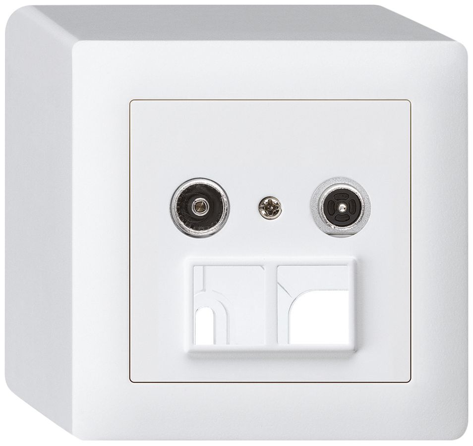 AP-Multimediadose kallysto R/TV 4dB 2GHz weiss