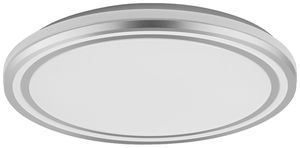 LED-Deckenleuchte LEDVANCE Orbis Helman 16W 1100lm 830 Ø295×65mm Silber