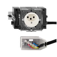 Presa INS FH T23 L3 bianco 49…69mm per cavo piatto Technofil