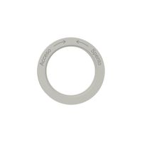 Kennscheibe NEVO, f.Drehschalter, Acceso-> <-Spento, lichtgrau