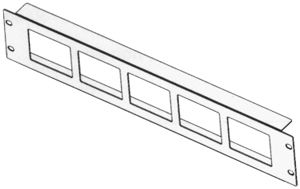 Panel Hager FLF 2HE grau