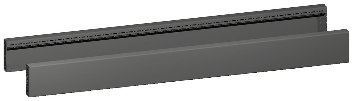 Cache-socle Rittal VX 8660.036 100mm kit latéral noir acier 2pcs