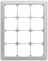 UP-Abdeckrahmen kallysto.trend 4×3 arktis 274×214mm