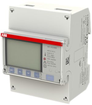 Compteur d'énergie AMD ABB iBus A41 412-600, 1×80A Or 2DI/2DO RS-485 METAS