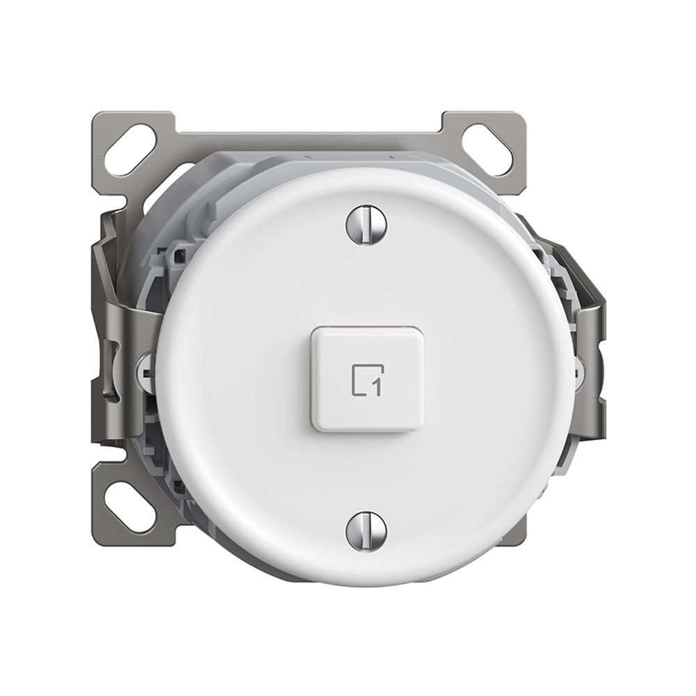 Poussoir scène AP 1 scène/1T WLAN Sdue Wiser blanc