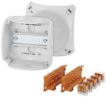 Boîte de dérivation AP Hensel DK 0606 W WAGO 5×3L 0.5…6mm² gris