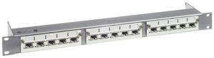 Rangierfeld 19" 1HE 15×RJ45 Kat.6 geschirmt R&M freenet