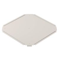 Couvercle BET RKD pour pièce en croix 300mm acier fin A2 brut