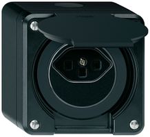 Presa AP robusto tipo 23 nero