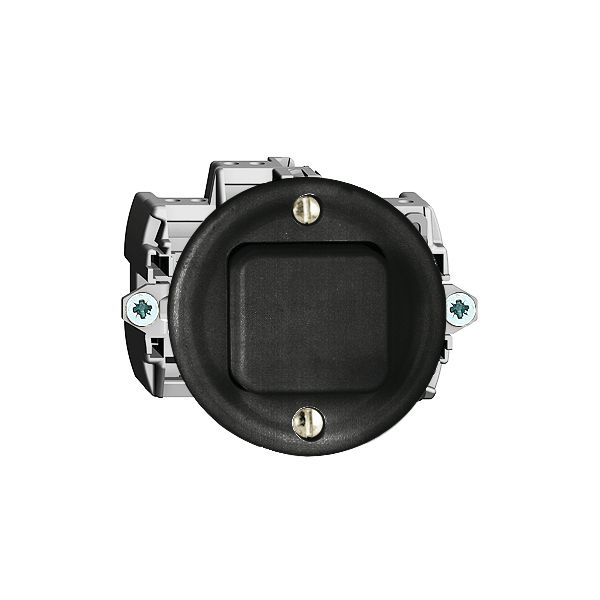 Contact à poussoir ENC FH AR P 2L noir