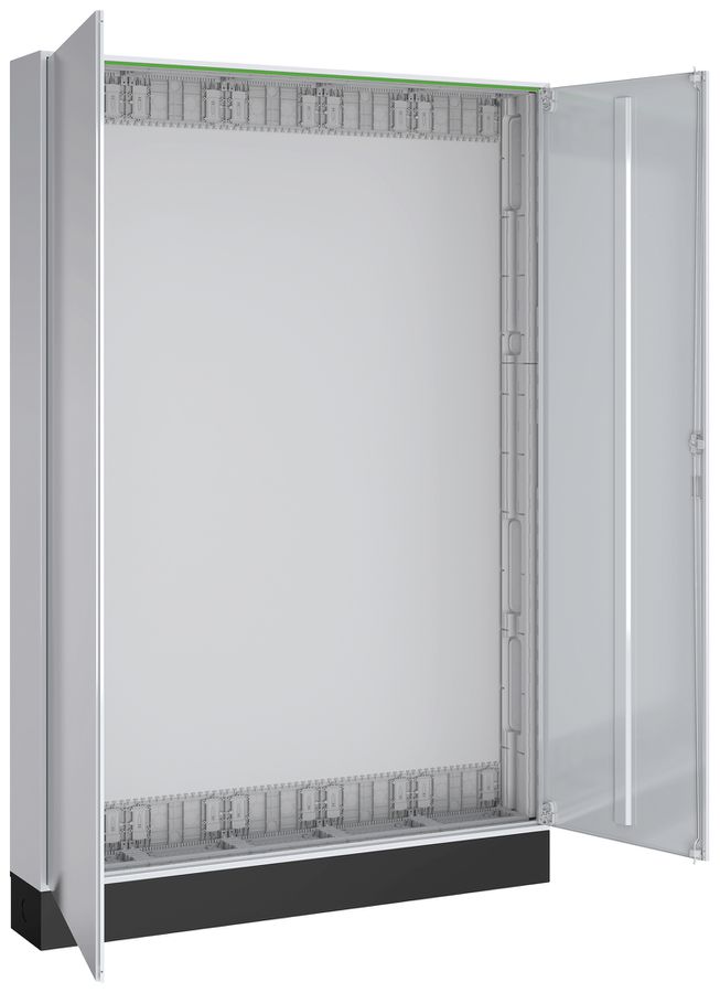 Armoire de sol PrismaSeT XL IP44 a.porte 1300×1980×210mm 5 champs 12 rangées