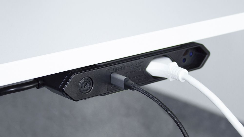 Prise multiple Steffen STEBA IQ 2×T13 1×USB-C 1.5m noir