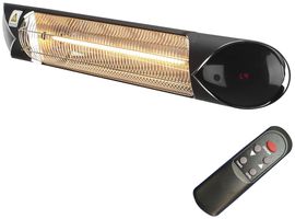 Radiatori a IR MERKUR 2kW 230V 3kg 80m³ 90×8.9×13cm nero IP55