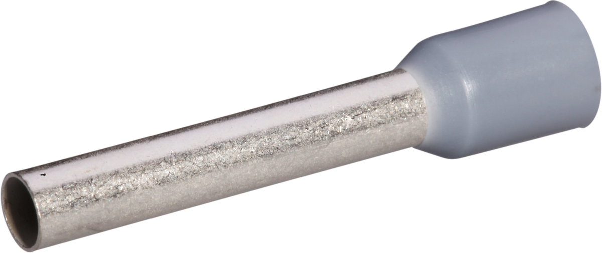 Aderendhülse Typ A isoliert 4mm²/18mm grau