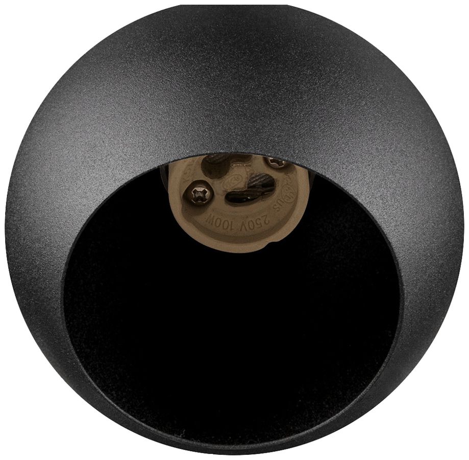 Spot SLV LIGHT EYE 90 GU10 1×6W VAR AD1PH Ø89mm noir