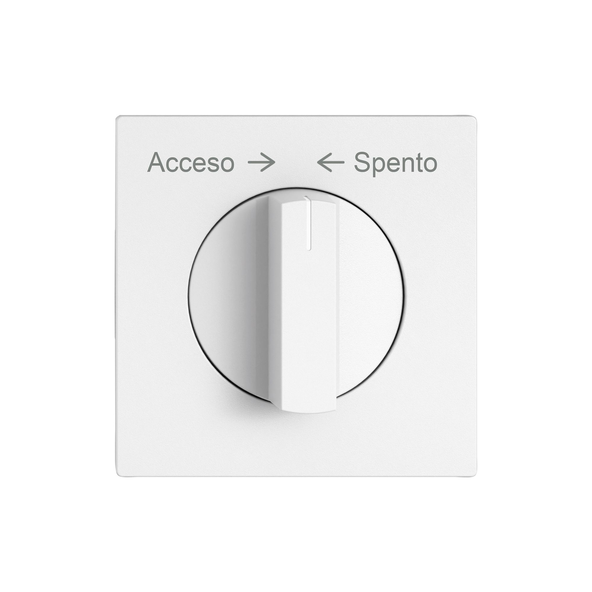 Montageset EDIZIO.liv SNAPFIX® f.Schwenktaster m.Griff Acceso → ← Spento ws