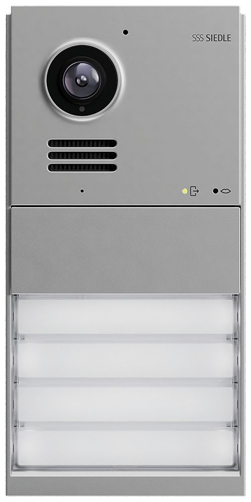 Poste vidéo externe AP IQ Door 4 touches avec caméra 48VDC IP54