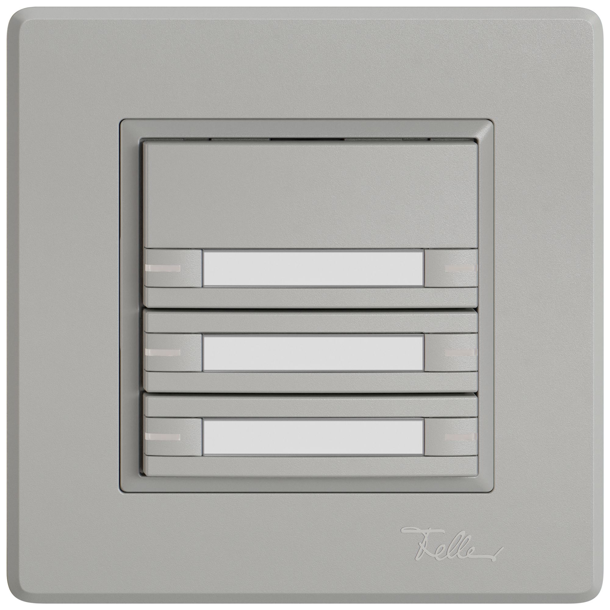 Pulsante KNX RGB INC EDIZIO.liv SNAPFIX® sensore temp.RGB-LED targ.6× com.1T grc