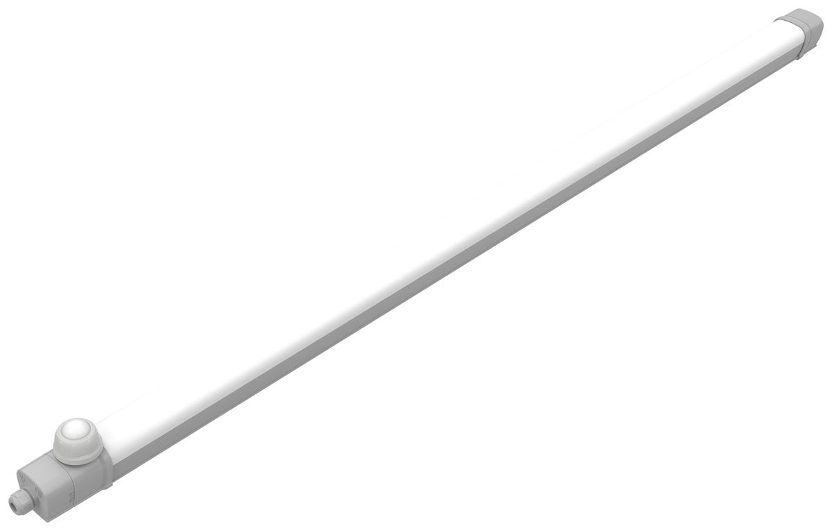 LED-Feuchtraumleuchte DOTLUX MISTRALsmart 39W 6700lm IP65 1200mm grau