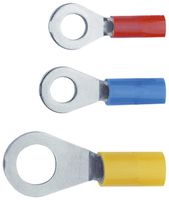 Quetschkabelschuh Ferratec M3 0.5…1.5mm² rot isoliert