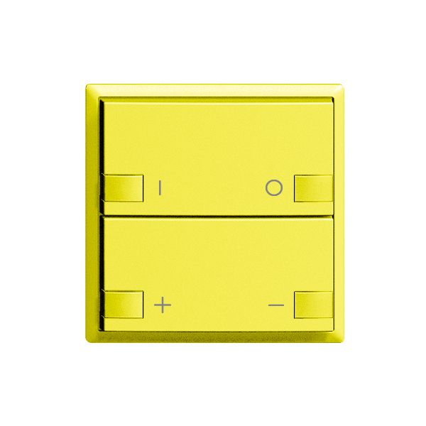 Frontset ON-OFF Dimmer 2K/2T ZEP EDIZIOdue lemon