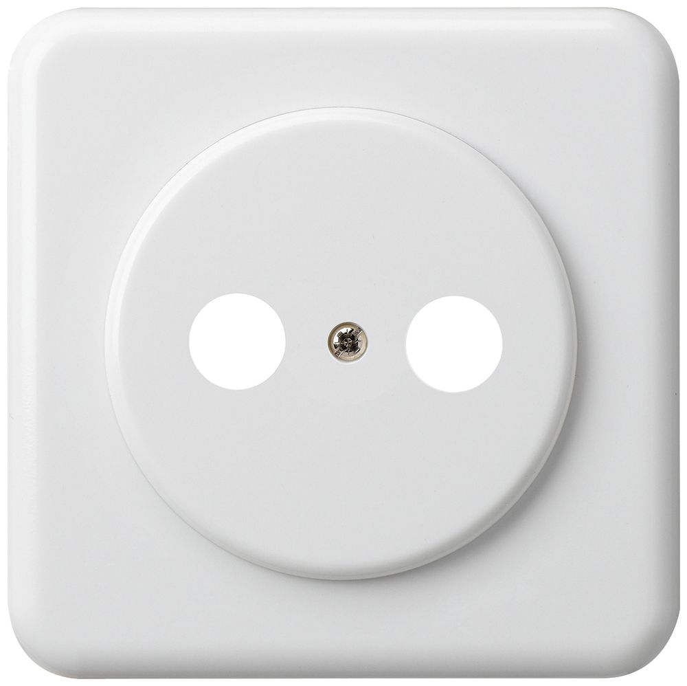 UP-Frontset basico für TV-R weiss Ø58mm