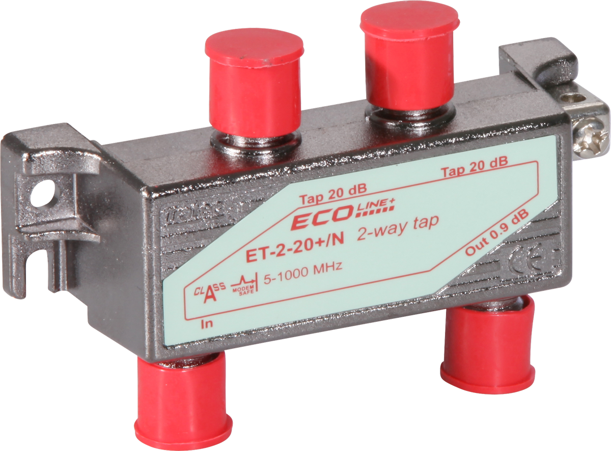 Abzweiger 2-fach ET-2-20+/N-G mit Modem Safe