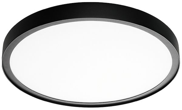 Lampada apparente LED SG Disc 480 HF 36W 3280lm 830 Ø470mm nero
