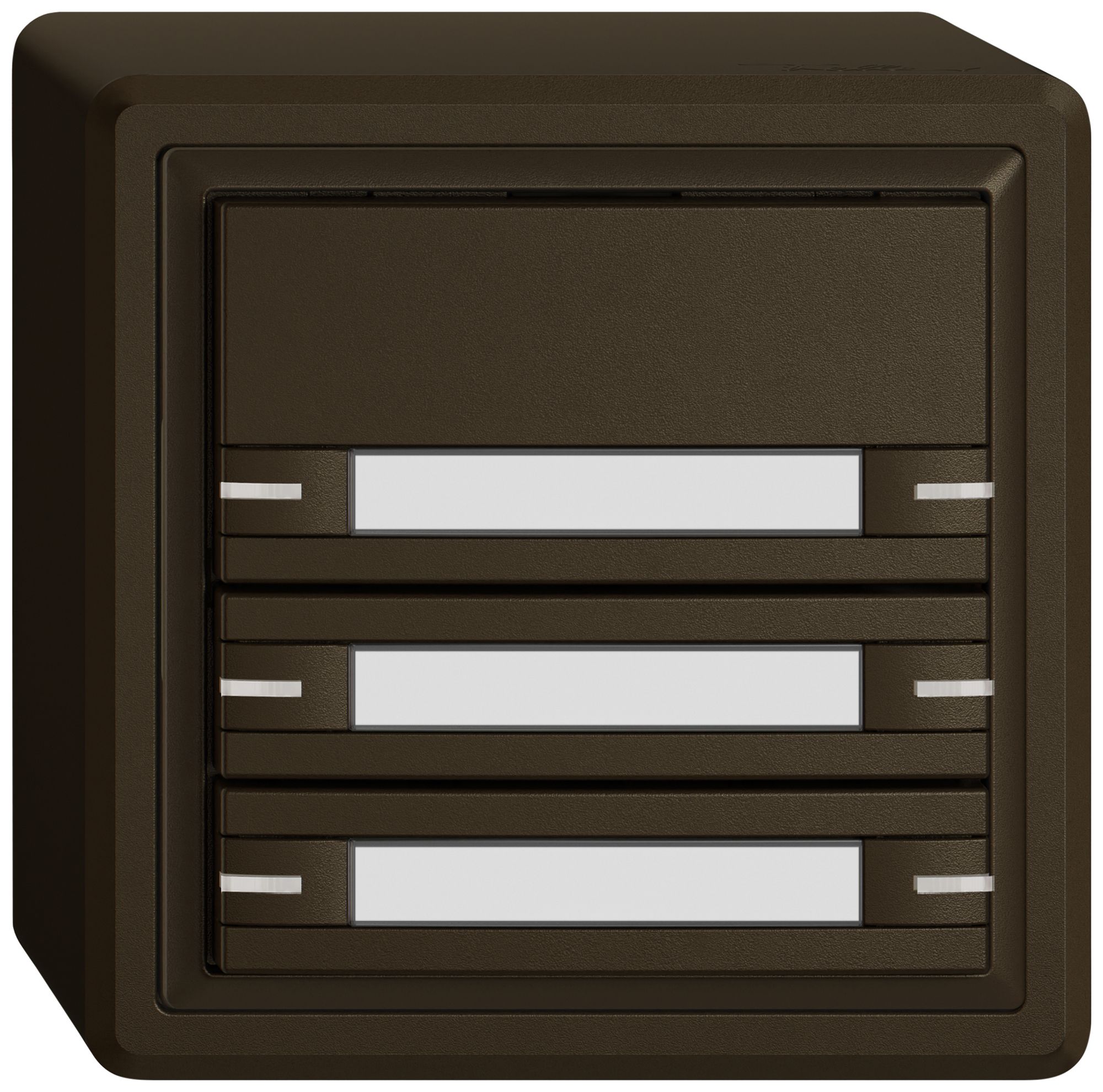 Pulsante KNX RGB AP EDIZIO.liv SNAPFIX® sensore temp.RGB-LED targ.6× com.1T ma