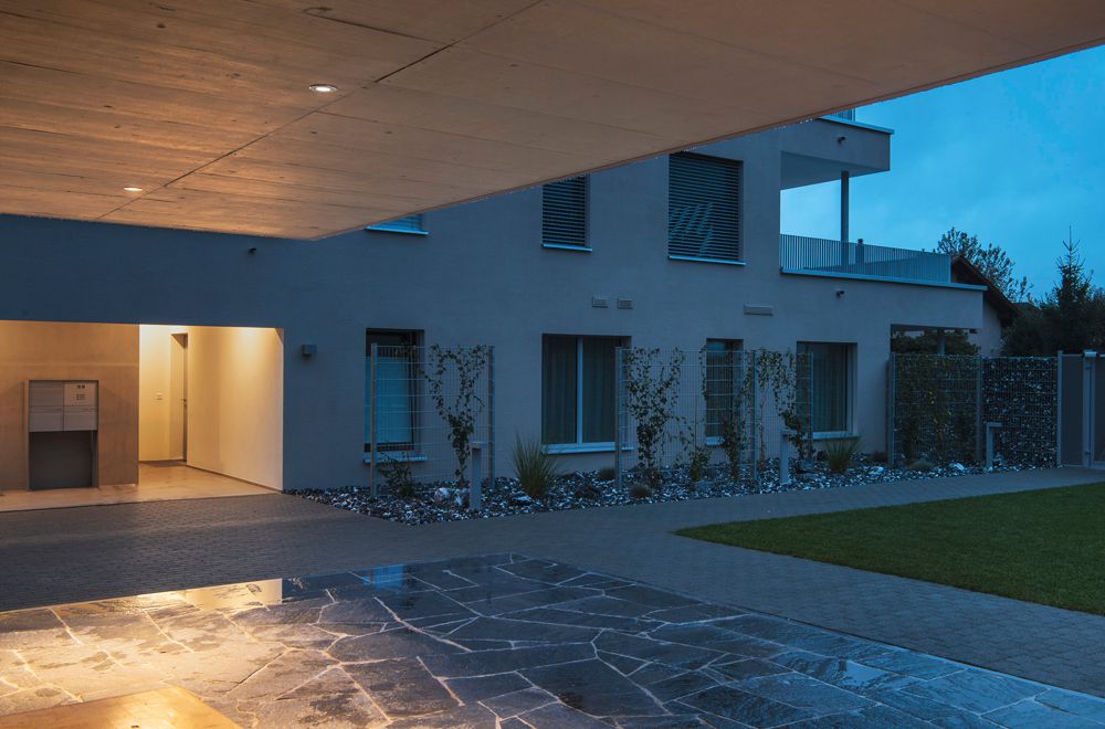 EB-Deckenleuchte SLV DOLIX OUT ROUND GU10 50W IP65/20 EB-Ø68mm chrom