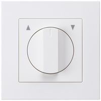 UP-Storendrehschalter/taster umschaltbar KPR weiss