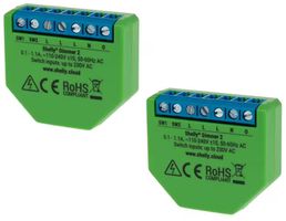 Shelly dimmer SL WiFi-Dimmer, 2er Set WLAN Dimmer
