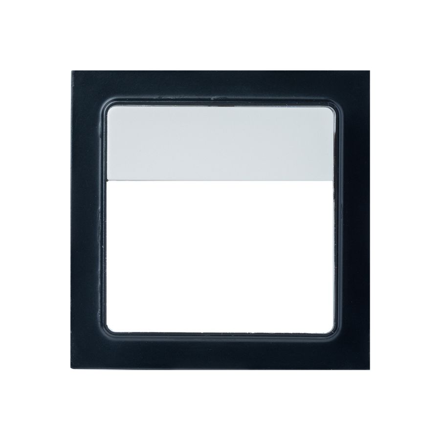 EB-Abdeckset theMura, Design EDIZIOdue/kallysto, schwarz