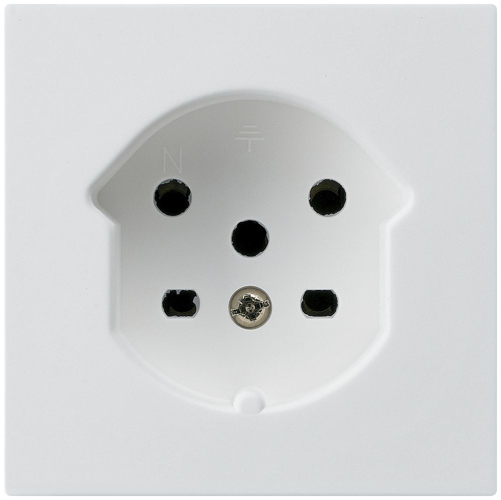 UP-Steckdose kallysto T15 weiss Schraubklemmen