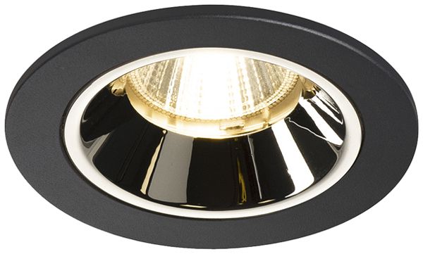 LED-Downlight SLV NUMINOS S 8.6W 700lm 3000K 20° DIM Ø80×52mm sz/Cr