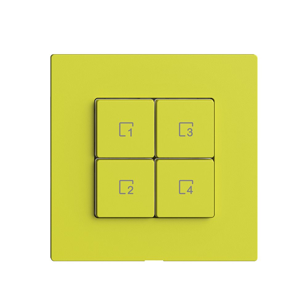 Comando per pulsante scena 4 scene/4T Edue Wiser lemon