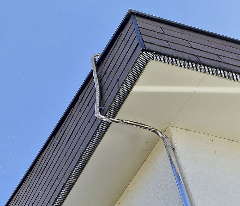 Metallschlauch Plica FSS DN 40 Ø50mm flexibel rostfreier Stahl -270…600°C IP68