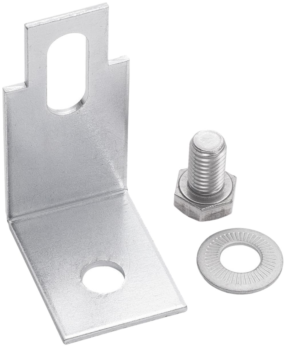 Support de fixation Hager weber.mes C avec matériel de fixation