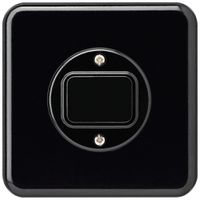 UP-Frontset basico 86×86mm schwarz für Druckschalter/-taster
