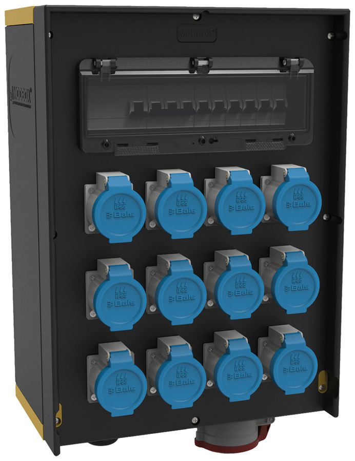 Stromverteiler EVGMB 5550-23/63A 1×32A 12×T23 IP44