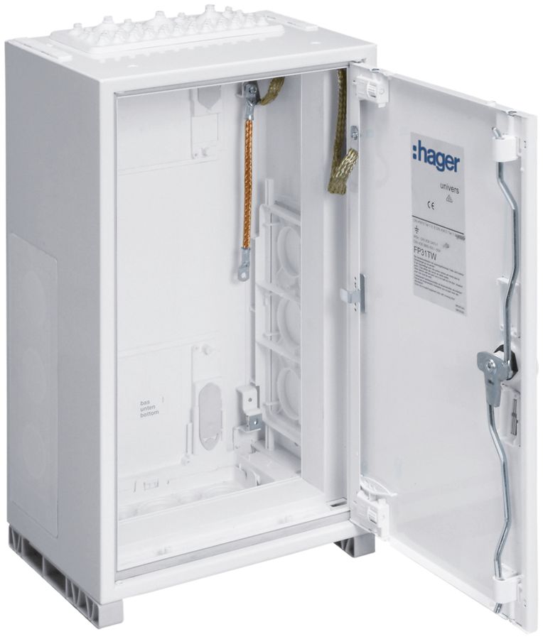 Armoire murale Hager univers avec porte CP I IP54 800×950×205mm